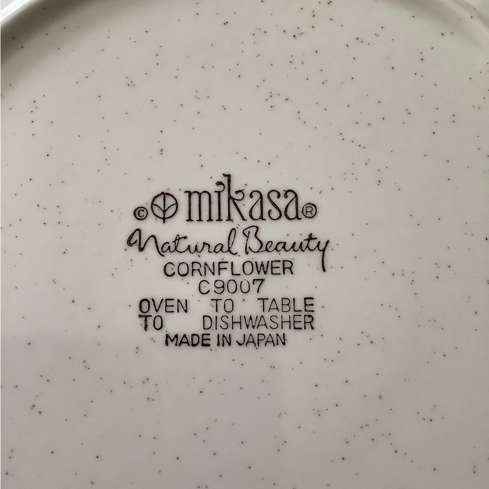 Vintage( 1976-79) Mikasa Cornflower. Pristine. 58 pieces. - Picture 3 of 4